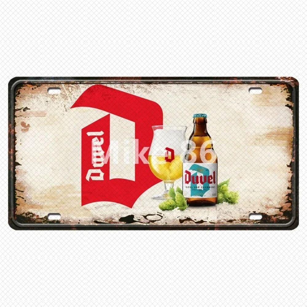 Ölplåtskylt Vintage Väggdekor 15x30cm