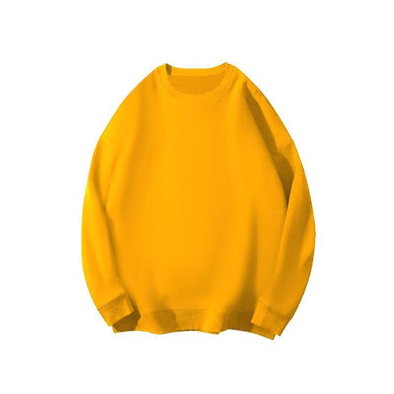 

Мужской однотонный бархатный свитер с круглым вырезом — модный, свободный, в стиле Гонконга, ленивый, повседневный зимний трикотаж 3XL