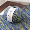 50g/ Roll Practical Gradient Color Wool Yarn Multicolor Handmade Crochet Yarn Knitting Soft Long Velvet Yarn for Blanket Scarf
