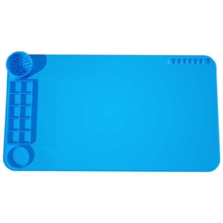 

Quality Flexible Silicone Palette Painting Pad for Children Easy Clean Nonslip Design Portable Rollable for Clay Craft