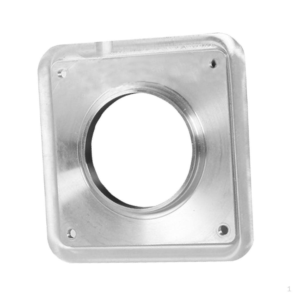 RV Waste Valve Flange Easy Installation Accessory, Directly Replace Dump for