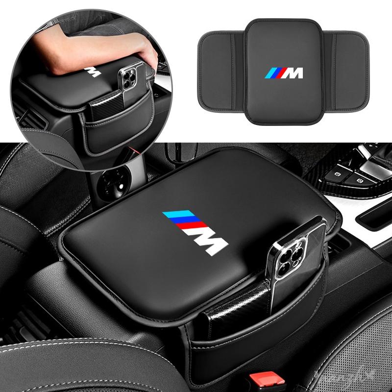 Car Armrest Box Storage Pad For BMW 1 3 5 7 Series X1 X3 X4 X5 F10 F15 F16 M4 E34 Center Console Anti-slip Support Mat Keychain XN9