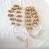 Wood Back Massage Roller Rope Wood Therapy Cellulite Massage Tools Self Massage Tools For Neck Leg Back Pain Relief Body Care