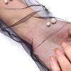 Long Bridal Gown Mittens Mesh Wedding Bridal Gloves New Costume Gloves  Gift