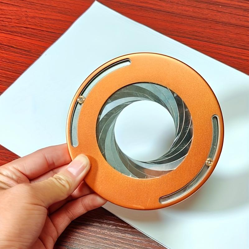 DIY Craft, Precision Metal Circle Drawing Tool – Adjustable, Smooth Line Creation,Durable Metal Construction with Infinite Rotation Capability
