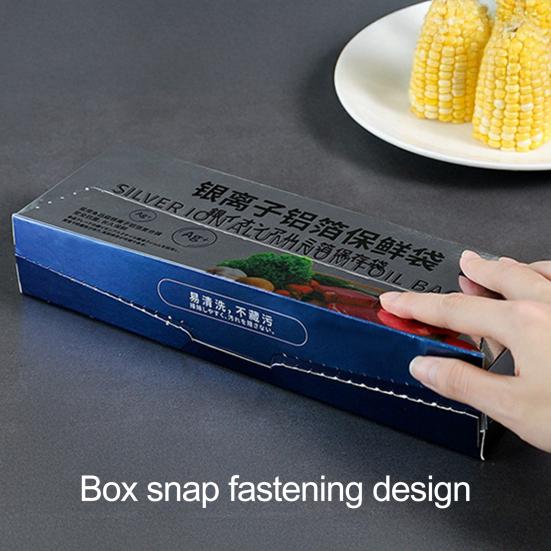 10Pcs Aluminum Foil Sealable Bags Resealable Stand Up Freezer Bags Reusable Vacuum Zipper Pouches with Label for Vegetable Fruit Meat