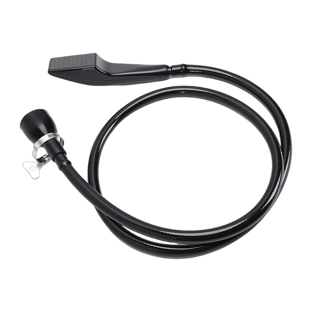 Sink Spray Hose Rubber Portable Handheld Shampoo Faucet Sprayer Hose for Pet Bathing Hair Washing Vegetable Rinsing