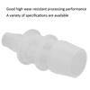 Aquarium   Valve Connector   Diameter Straight Clear White Plastic  Line Tubing for Aquariums Water Pumps