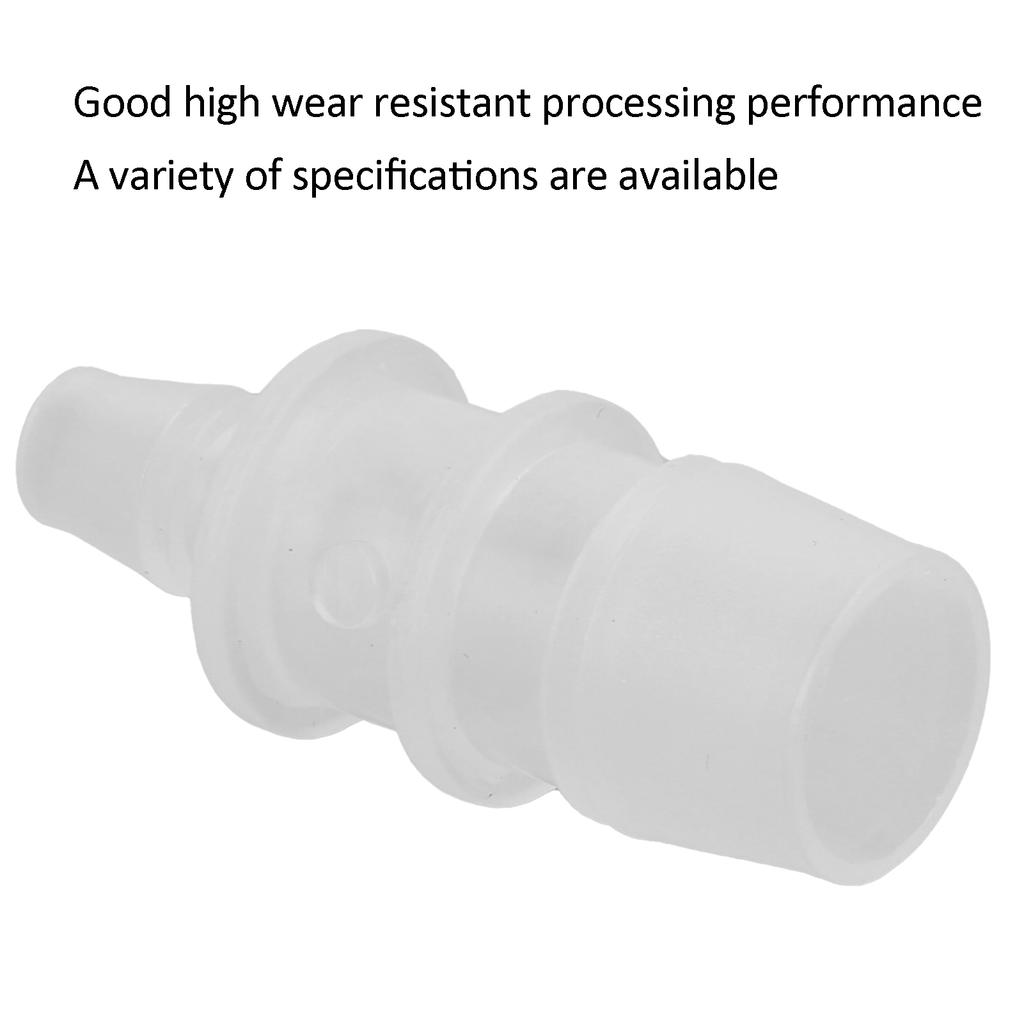 Aquarium   Valve Connector   Diameter Straight Clear White Plastic  Line Tubing for Aquariums Water Pumps