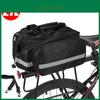 Langlebige Fahrrad-Hecktasche aus Oxford-Gewebe mit Regenhülle und erweiterbarem Stauraum