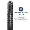YunSCM Set of 2, 27.5x2.25 Tires, 27.5x2.25 57-584 Bicycle Tires + 27.5x1.75/2.40 Tubes with 32mm American Valves + Rim Tape + Tire Levers, Y-2114