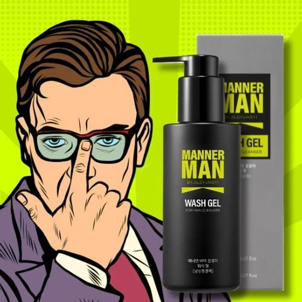 Manner Man Gel Wash 150ml Men s Cleanser Anal Odor Management