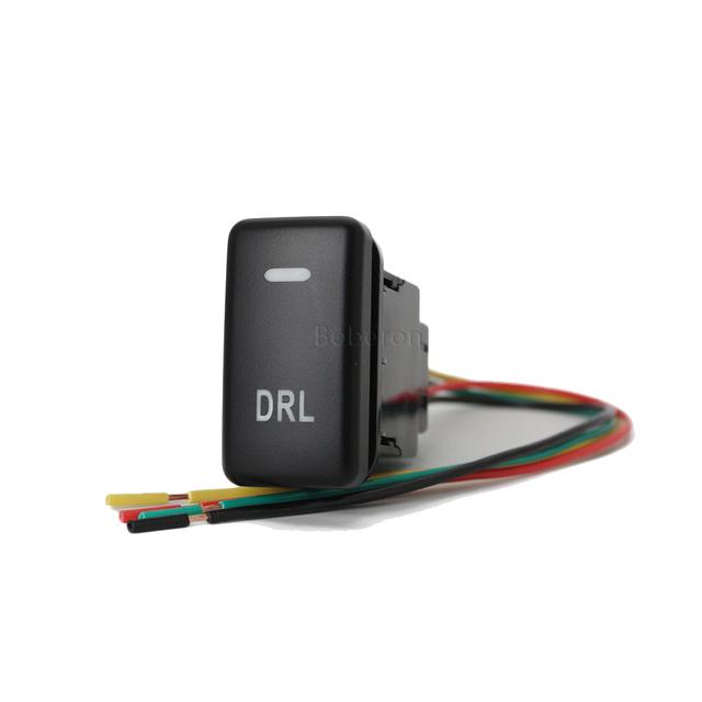 Auto DRL Power Light Bar ABS Ein Aus Schalter Knopf Schalter für Toyota FJ Land Cruiser Prado 120 LC100