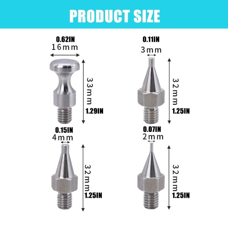 Repair Dent Tool Heads for DIY Enthusiasts Stainless Tapper Tool Head Professional Dent Puller Repair Kit