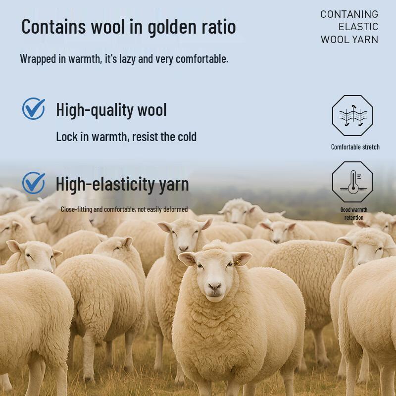 Men's Wool Blend Casual Business Suit Jacket