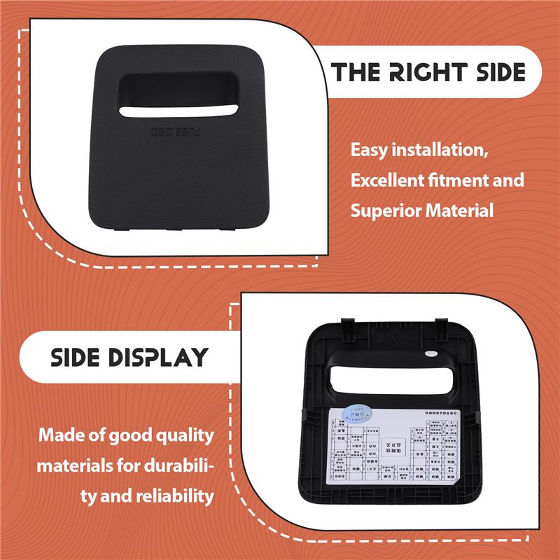 ABLZ-84756-D5000WK Car Interior Fuse Box Cover For Kia Optima 2016-