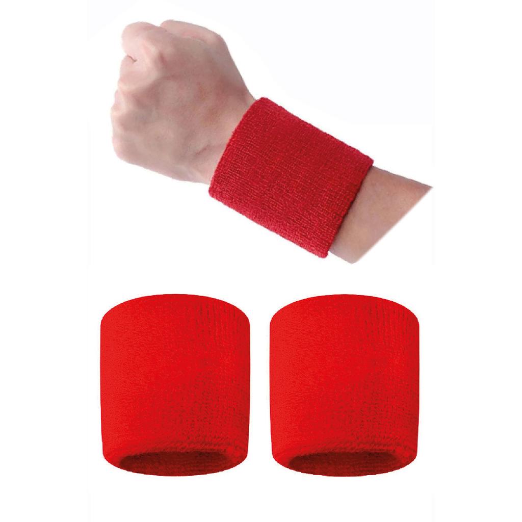 2 Stück Handtuch-Armband, Fußball, Basketball, Tennis, Schweiß-Armband, doppeltes Sportler-Armband