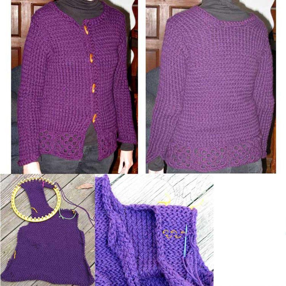 DIY Round Knitting Loom Sewing Knitting Tool Accessories Weaver Weaving Scarf Sweater Hat Shawl Sock Hat Scarf Scarves Maker