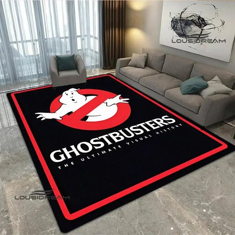 3D G-Ghostbusters Cartoon printed carpet living room bedroom carpet non-slip door mat area rug Home room decor birthday gift