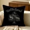 Band Motorhead Cushion Cover Pillow Cover Nordic Minimalist Throw Doublesided Print Cushion Case For Sofa Bedroom Decor