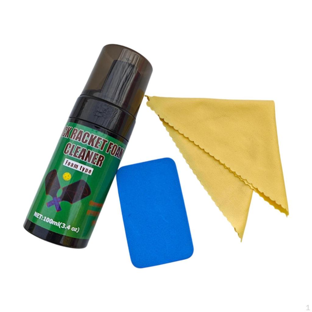 100 Ml Pickleball Paddle Cleaning Solution for Oil And Dirt Removal
