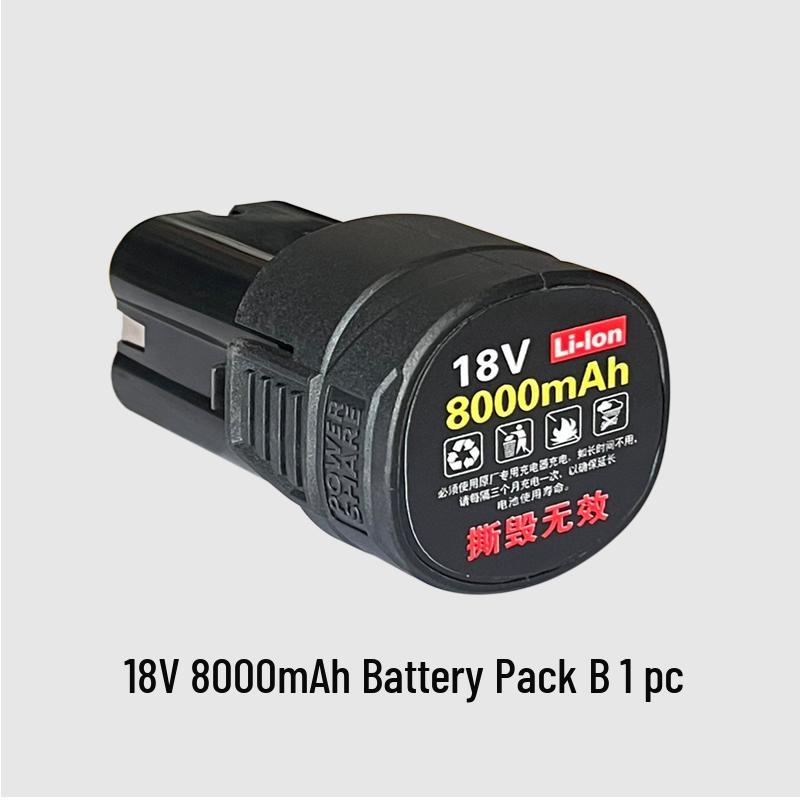 18V Brushless Electric Drill & 16.8V Rechargeable Screwdriver with Large Capacity Lithium Battery
