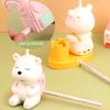 Cartoon Backpack Bear Desk Lamp USB Rechargeable Flexible Gooseneck Table Reading Light Home Office Bedroom Bedside Night Light