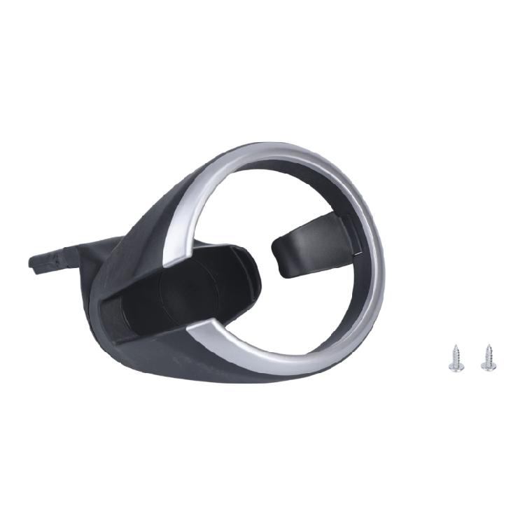 ABS Console Drink Slot Part for E81 E82 E87 E88 E90 E91 E92 E93 and X1 E84, Black Silver Interior Cup Insert 51160443082 51169144632