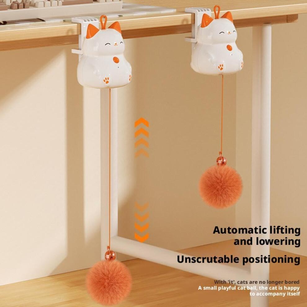 Automatic Interactive Cat Toy Hanging Door Desktop Clamp Boredom Fun Pet Game