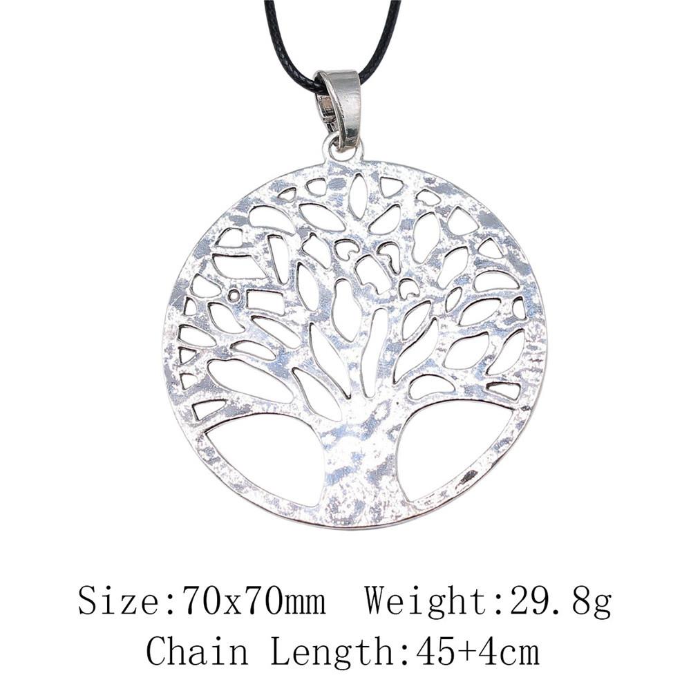 Valentinstag Halsdekoration Lebensbaum Baum Halskette Lederkette 45cm Günstige Dinge Choker Hals