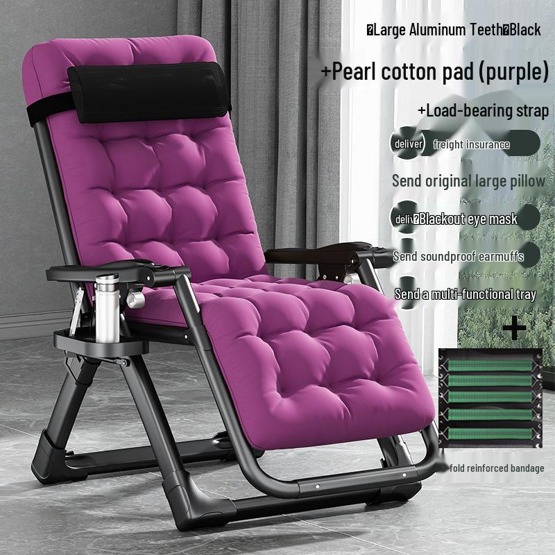 Premium Reclining Backrest Chair for Relaxing and Sleeping, Foldable for Home & Balcony Use