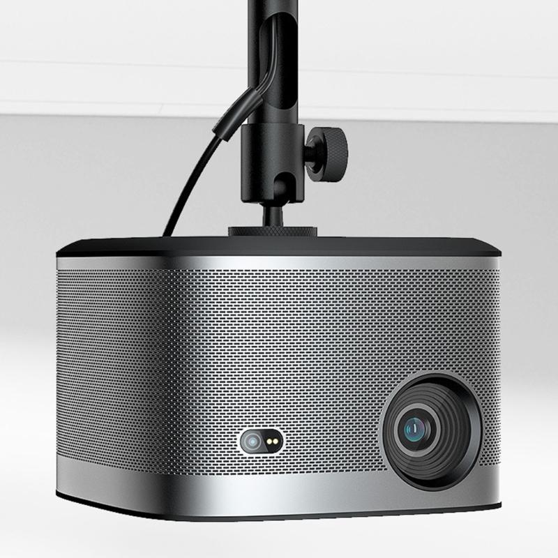 Soporte de Techo Universal para Proyector con Rotación de 360 Grados e Inclinación de 90 Grados para Cine en Casa y Oficina
