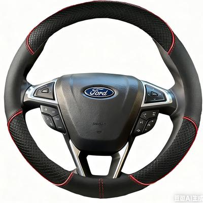 For Ford Fusion Mondeo 2013 2014 Car Steering Wheel Cover  EDGE 2015 2016  Auto Steering