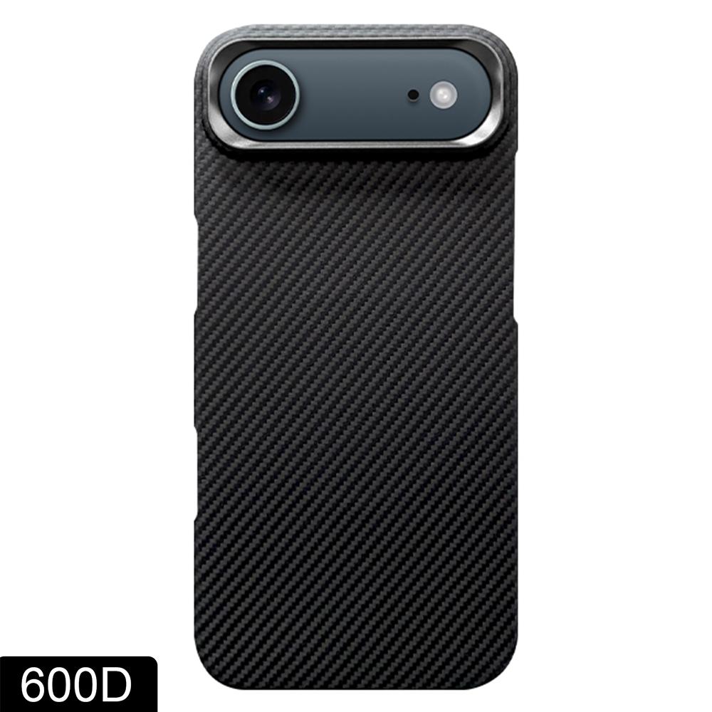 For iPhone Air Magnetic Case 600D Fine Texture Aramid Fiber Phone Cover Compatible with MagSafe