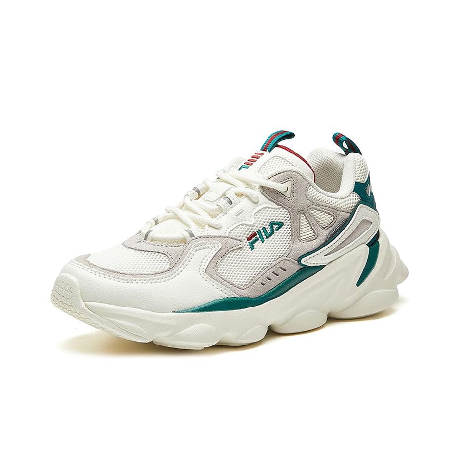 New FILA Skipper Low 'White Green' F12M931129CMA