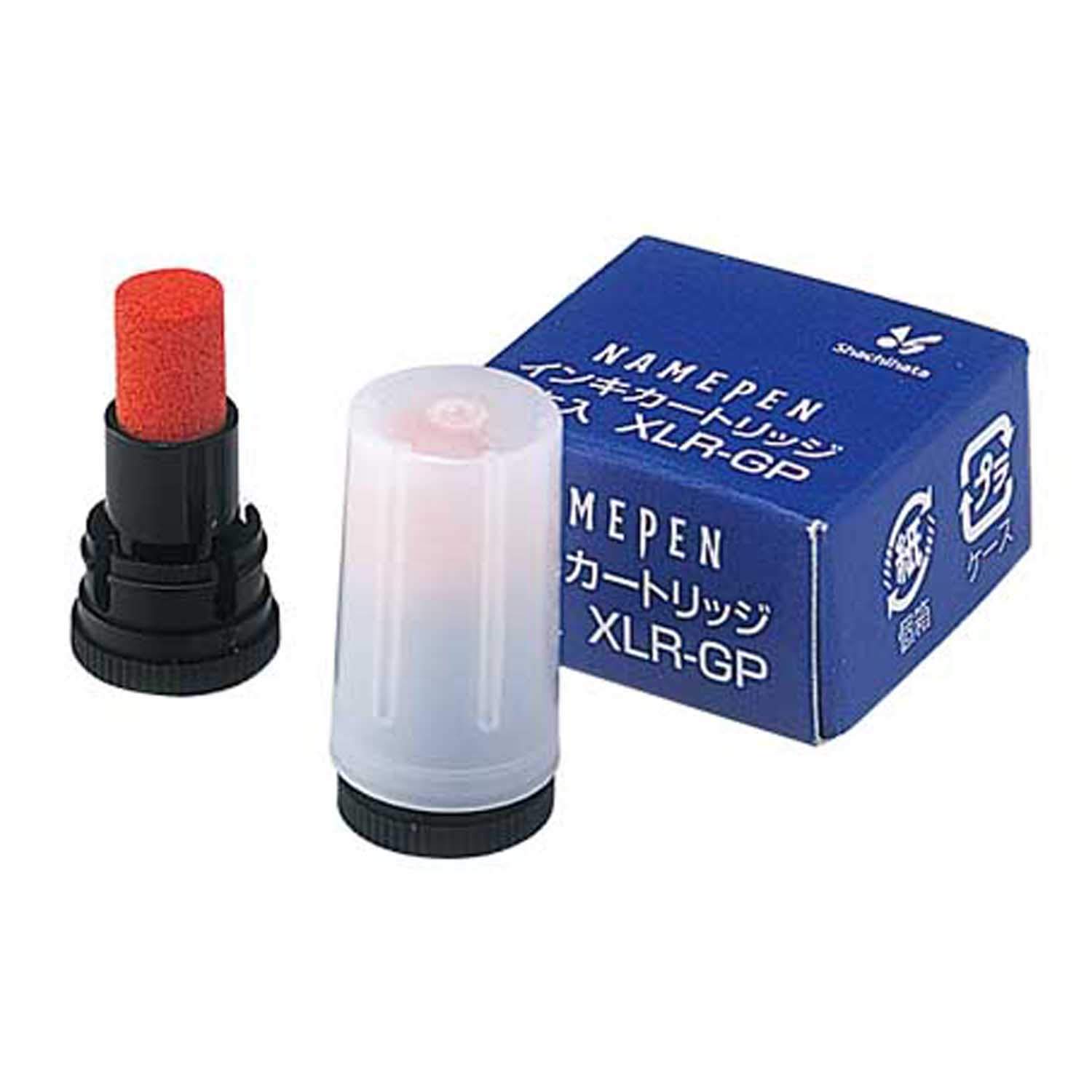 

Чернила для заправки ручек Shachihata Name Pen Cartridge Ink Vermilion Shuiro XLR-GP/H