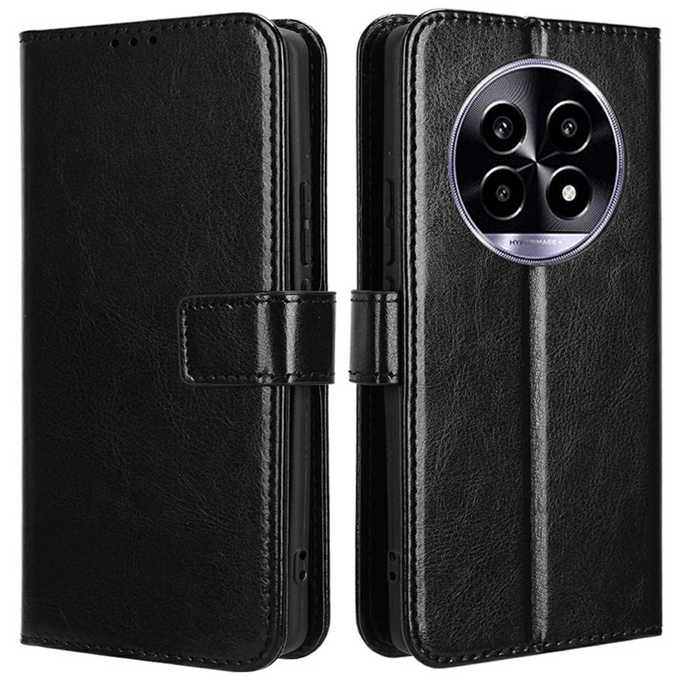 

Для Realme 13+ 5G/13 Pro 5G (Китай) Чехол Crazy Horse Texture PU Leather Phone Wallet Cover A