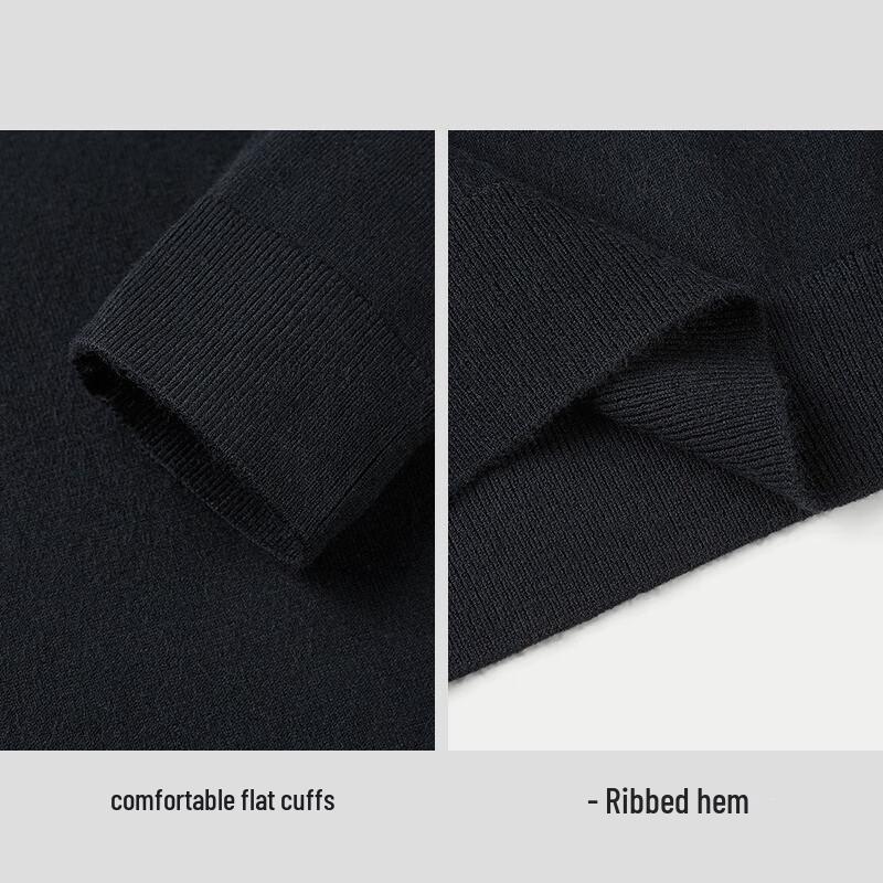 HLA Men's Slim Fit Turtleneck Pullover Sweater