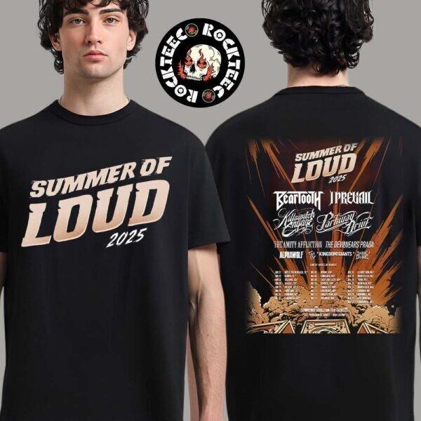 

Summer Of Loud Festival 2025 North America Tour Two Sides Unisex T-Shirt Unisex T-Shirt S