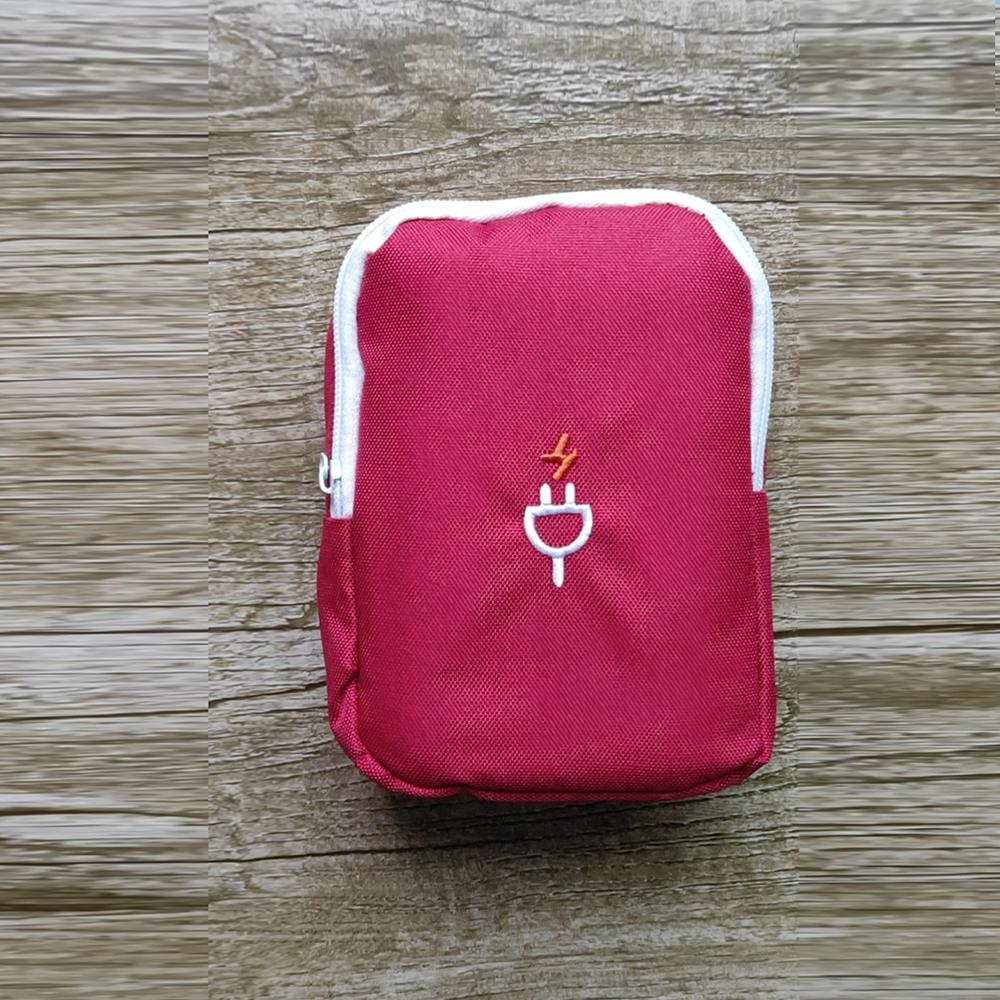 1PC Travel Portable Travel Charger Headphone Cable Digital Bag Storage Bag Men'S And Women'S Organizer Bag