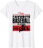 Baseball Sister Girls Women Baseball Love Baseball Player T-Shirt Unisex T-Shirt