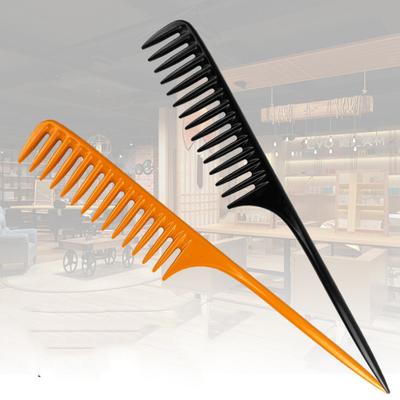 1PC Breitzahnkamm Entwirren Haar Breiter Kamm Runde Zähne Friseurkamm Carbon Antistatischer Kamm Pro Salon Färben Styling Werkzeuge