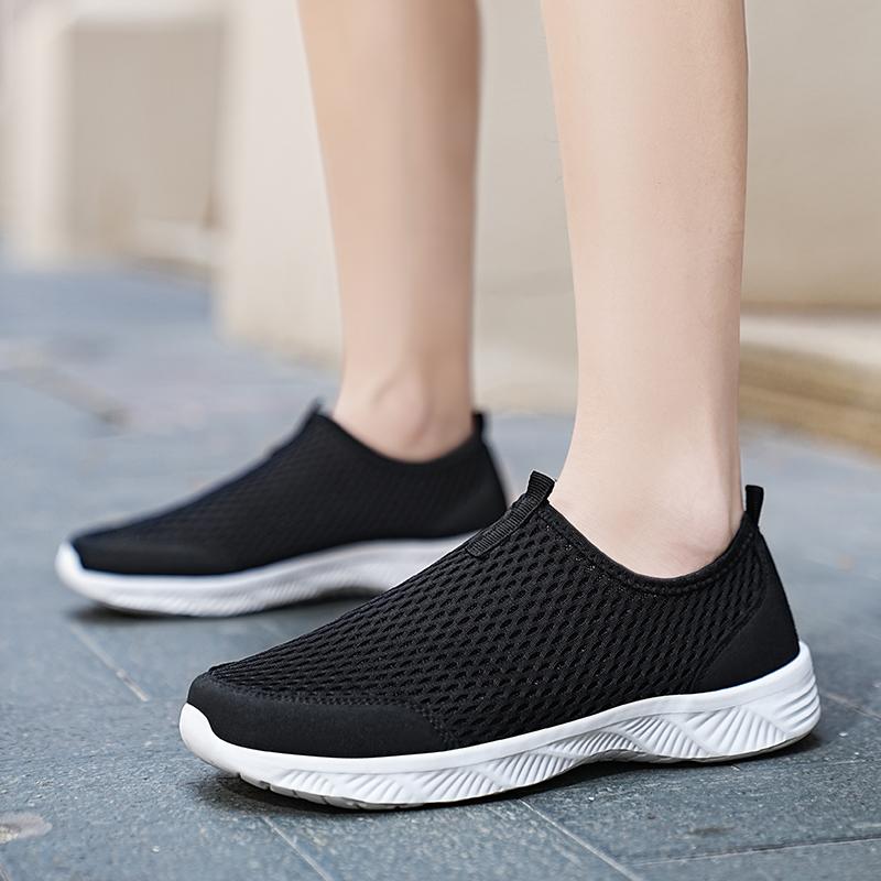 Men's Spring and Summer Soft Sole Walking Casual Breathable Sports Shoes for the Elderly Walking Fitness Training Men's Shoes