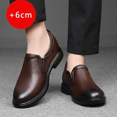 Fashion Invisible Height Increasing Men's Shoes Classic Business Style Daily Office Work Dress Up Party Plus Size-47 Derby Shoes