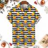 Men's Shirts 3D Fruit Pineapple Printed Shirts For Women New Summer Funny Streetwear Short Shirts Y2k  Mens Hawaiian Clothing