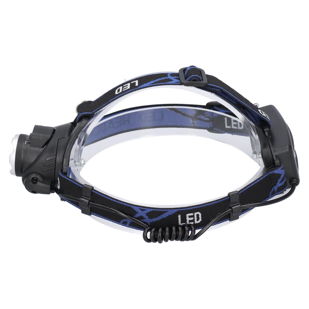 LED Headlamp Scalable Focusing Induction Headlight for Camping Fishing Night Riding