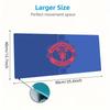 Man United2 Print  Cushion Non-slip Laptop Tablet Big Mousepad XXL Mat Mini PC Playmat With Lock Edge