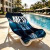 Lionel Messi Print Beach Towel Design, Soft, Lightweight. for Home Bathroom, Spa, Pool, Yoga, Surfing, Camping, Gift for Family, Friend