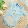 Breathable Dog Cooling Vest Thin Mesh Dog Summer Clothes Sweet Pet T-shirt  Spring Season