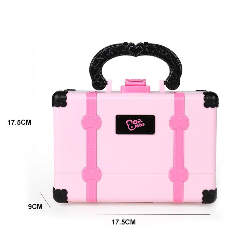 Dětská předstíraná hra Make Up Toy Simulace kosmetiky Bezpečnostní Netoxická rtěnka Hračky s očními stíny Hračky pro dívky a děti